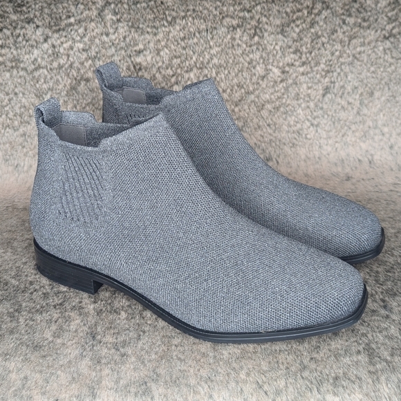 Vivaia Ryan Pro Square-Toe Water-Repellent Ankle Boot Grey Women's 41 9.5 - Picture 7 of 16